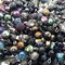 Goth Charm Mix, 20 or 50 pc, Black & Dark Bead Dangle Assortment, Adorabilities